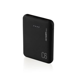 Argom POWER BANK C6 6000MAH BLACK