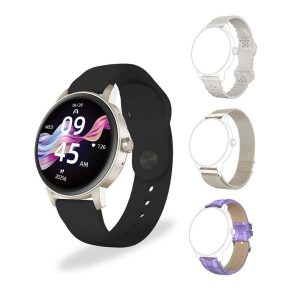 Argom SKEIWATCH C30 -Silver Case - 4 Straps Inlcuded