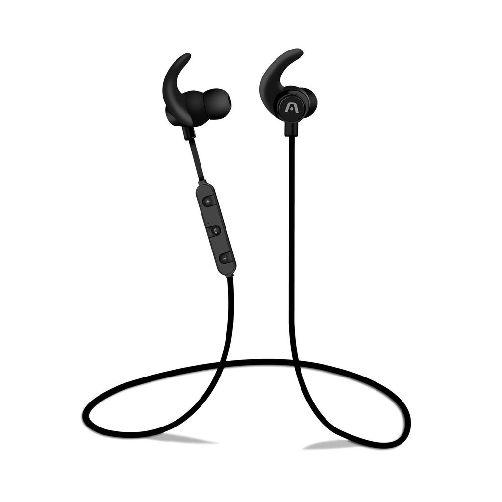 Argom Ultimate Sound FIT Wireless BT Sweat Proof- Black