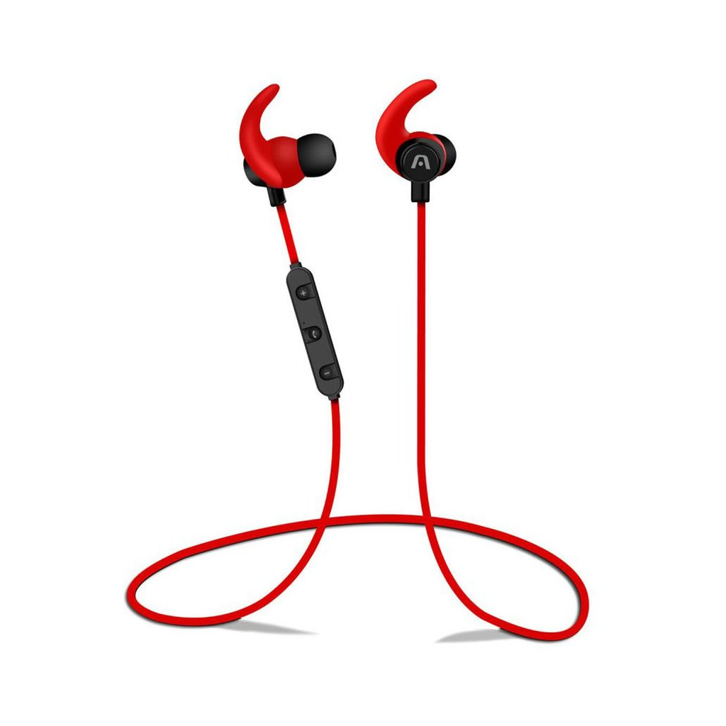 Argom Ultimate Sound FIT Wireless BT Sweat Proof- Red