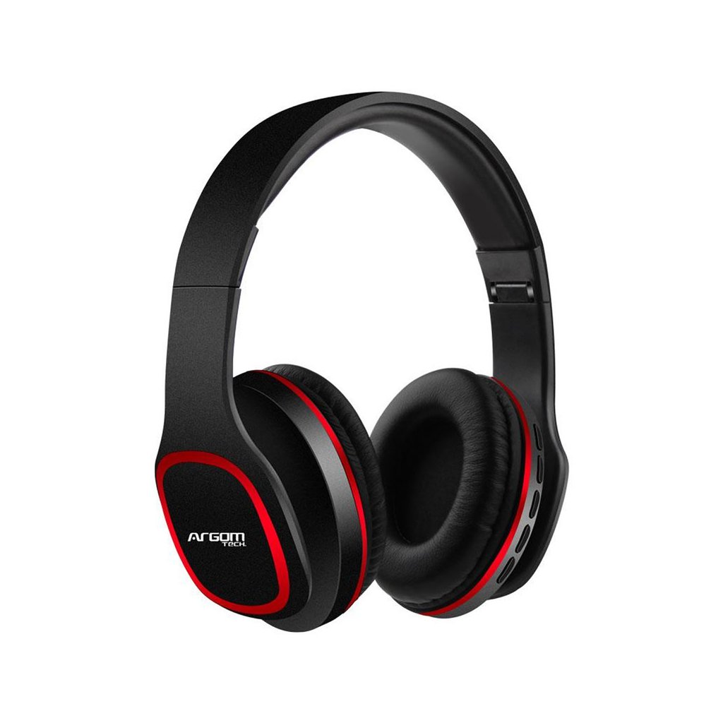 Argom Ultimate Sound Pulse Headphones with MIC - Over The Ear - Black