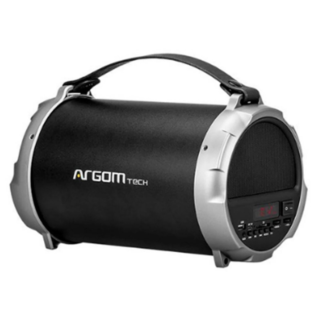 DISCONTINUADO Argom Bazooka+Beats Wireless BT Speaker - Black
