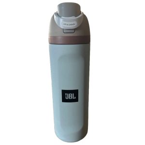 Owala 24 oz Freesip Stainless Insulated BROWN / BLUE Bottle with Handle - BLACK JBL Logo