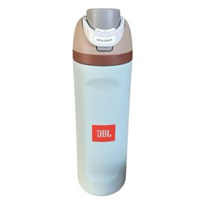Owala 24 oz Freesip Stainless Insulated BROWN / BLUE Bottle with Handle - ORANGE JBL Logo