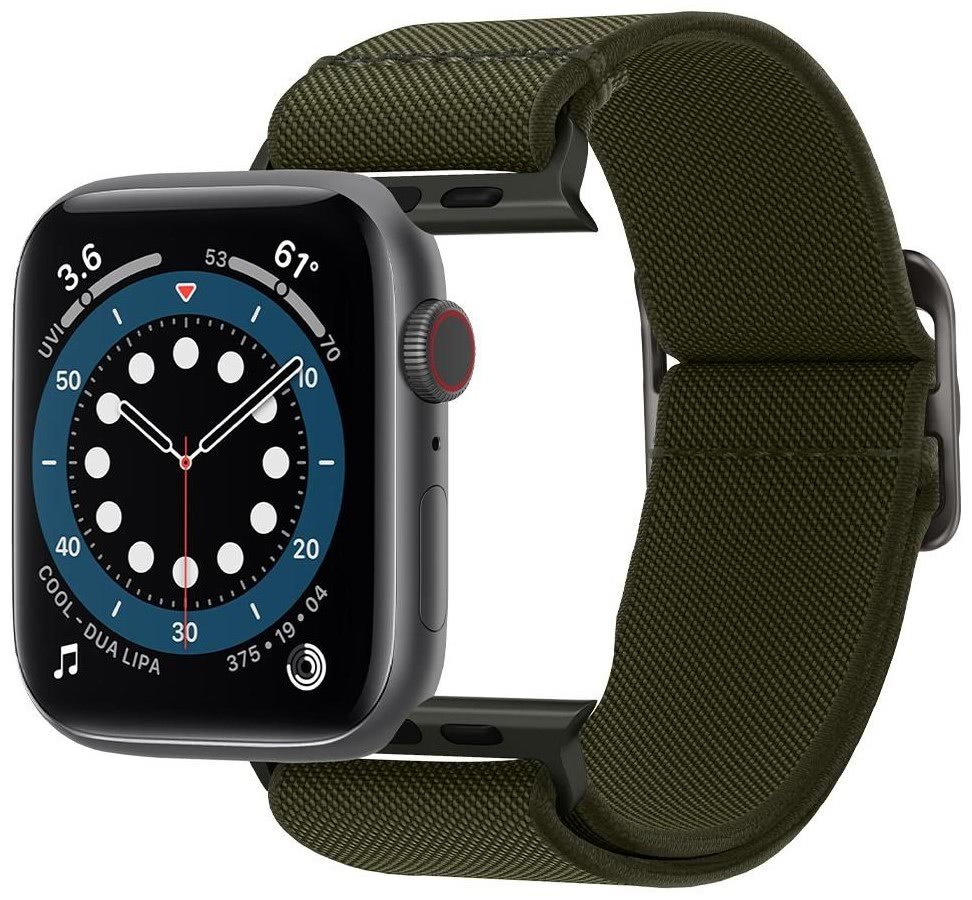 Apple Watch Series (49mm/45mm/44mm/42mm) Watch Band Lite Fit Khaki