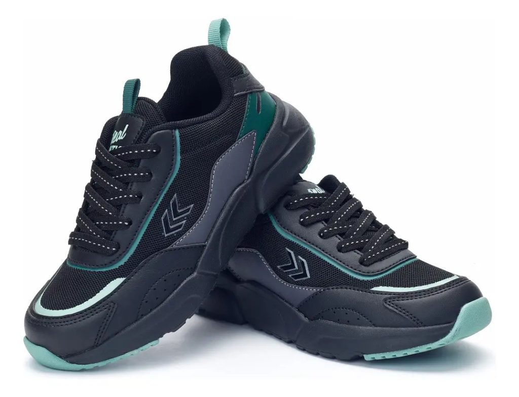 Zapatilla Urbana Niños Wonder Atomik Total Negro Liso 32 Ar